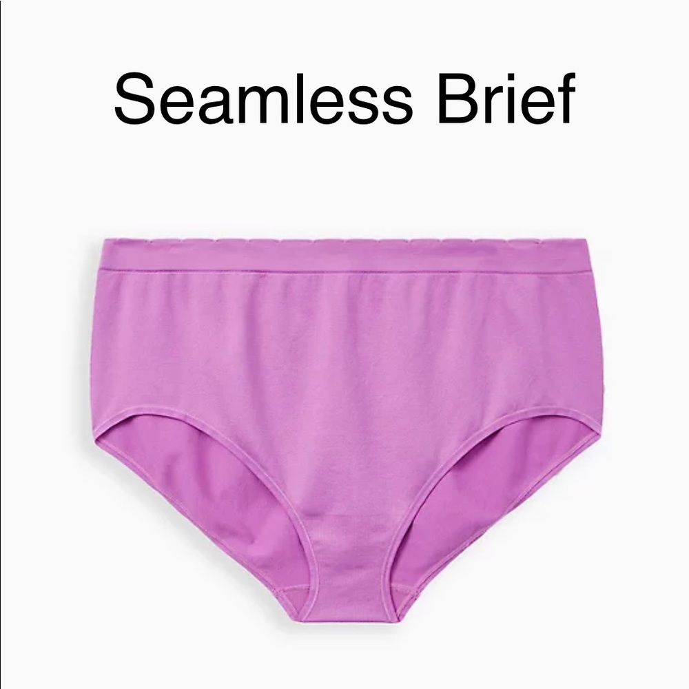 TORRID Seamless Sexy Brief VACAY MODE Panty New Purple